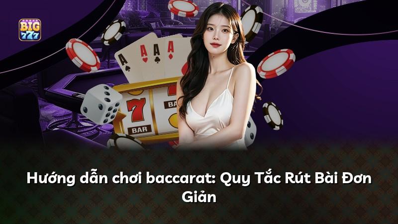 Hướng dẫn chơi baccarat: Quy Tắc Rút Bài Đơn Giản