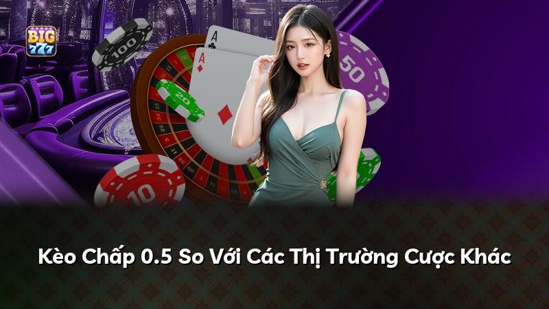 Kèo Chấp 0.5 So Với Các Thị Trường Cược Khác