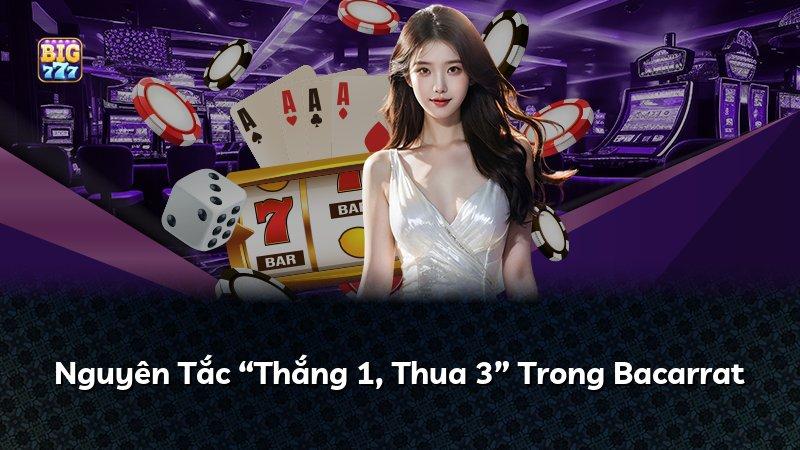 Nguyên Tắc “Thắng 1, Thua 3” Trong Bacarrat