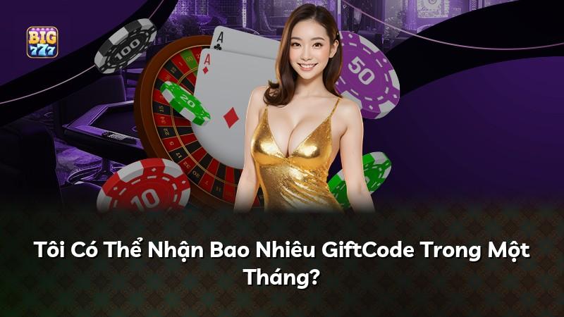 Tôi Có Thể Nhận Bao Nhiêu GiftCode Trong Một Tháng?