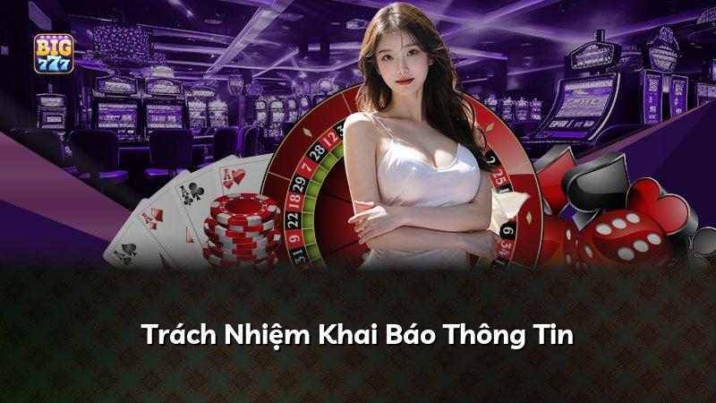 Trách Nhiệm Khai Báo Thông Tin